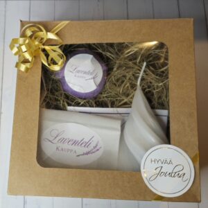 Lahjapakkaus hemmotteluun